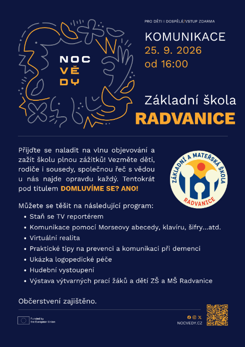 Plakat noc vedy